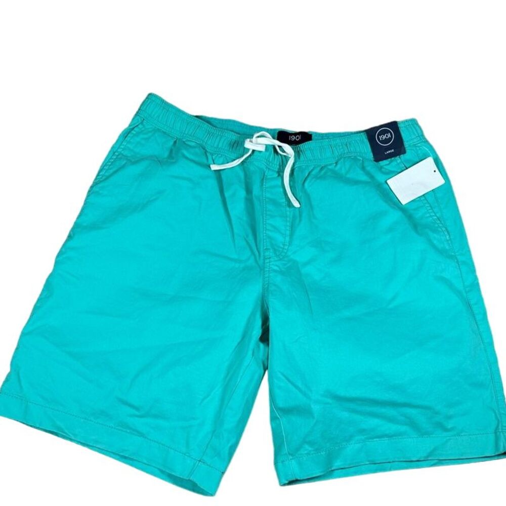 1901 Turquoise Green Drawstring Shorts Casual‎ Summer Wear Large